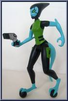 Helen (UK Exclusive) from Ben 10 - Alien Force manufactured by Bandai [Loose]