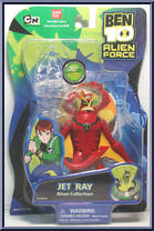 Jet Ray from Ben 10 - Alien Force manufactured by Bandai [Front]