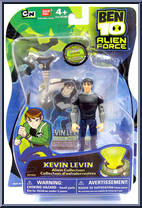 Kevin Levin from Ben 10 - Alien Force manufactured by Bandai [Front]
