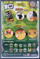 Sumo Slammers Series 2 from Ben 10 - Sumo Slammers manufactured by Bandai [Back]