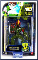Swampfire from Ben 10 - DNA Alien Heroes manufactured by Bandai [Front]
