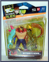 Ultimate Kevin from Ben 10 - Ultimate Alien manufactured by Bandai [Front]