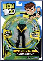Diamondhead from Ben 10 - Power Up manufactured by Playmates [Front]