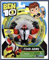 Four Arms from Ben 10 - Basic Series manufactured by Playmates [Front]