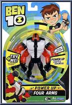 Four Arms from Ben 10 - Power Up manufactured by Playmates [Front]