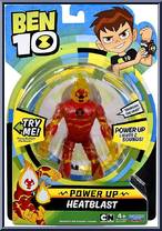 Heatblast from Ben 10 - Power Up manufactured by Playmates [Front]