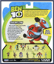 Overflow from Ben 10 - Basic Series manufactured by Playmates [Back]