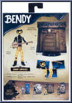 Sammy Lawrence (Banjo) from Bendy - Basic Series manufactured by Jakks Pacific [Back]