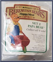 Papa Bear from Berenstain Bears - Basic Series manufactured by McDonald's [Front]