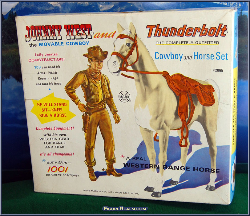 Johnny West & Thunderbolt (Palomino) (No Rivets) - Best of the West ...