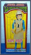Janice West - Naty West (Rust) from Best of the West - Int'l Mexico Variations manufactured by Marx [Front]