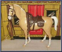 Johnny West, Geronimo, & Buckskin from Best of the West - Johnny West - Combos manufactured by Marx [Loose]