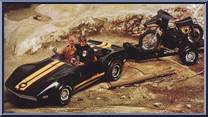 Blitz-Rig from Big Jim - P.A.C.K. Vehicles manufactured by Mattel [Loose]