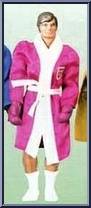Boxer (Red Robe) from Big Jim - Big Jim Outfits: All Star manufactured by Mattel [Loose]