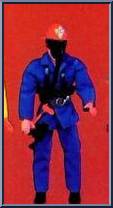 Firefighter (Blue) Action Figure