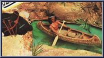 Indian Canoe Action Figure