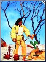 Indian Sioux Tribe Set Action Figure