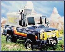 Off-Road (Safari) Jeep (Blue) Action Figure