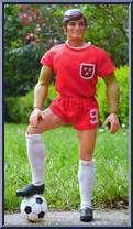 Soccer (Red) from Big Jim - Big Jim Outfits: All Star manufactured by Mattel [Loose]