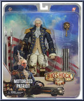 George Washington Motorized Patriot from Bioshock Infinite - Basic Series manufactured by Neca [Front]