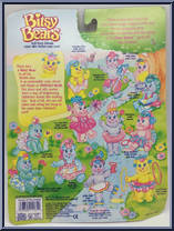 Swivels Bear from Bitsy Bears - Basic Series manufactured by Tyco [Back]