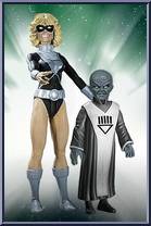 Terra & Scar (Black Lantern) Action Figure