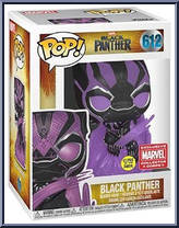 Black Panther (Glows In The Dark) from Black Panther - Pop! Vinyl Figures manufactured by Funko [Front]