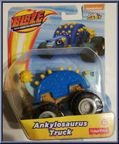Ankylosaurus Truck from Blaze and the Monster Machines - Die-Cast manufactured by Fisher-Price [Front]