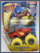 Monster Engine Blaze from Blaze and the Monster Machines - Die-Cast manufactured by Fisher-Price [Front]