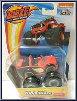 Ninja Blaze from Blaze and the Monster Machines - Die-Cast manufactured by Fisher-Price [Front]