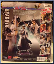 Byakuya from Bleach - Series 3 manufactured by Toynami [Back]