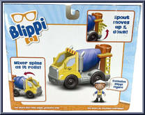 Cement Truck from Blippi - Basic Series manufactured by Zag Toys [Back]