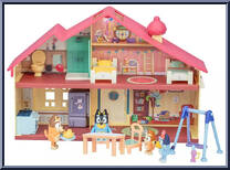 Heeler Family Celebration Home & Backyard Fun from Bluey - Play Sets manufactured by Moose Toys [Loose]