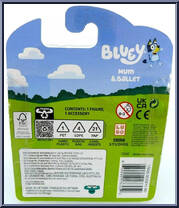 Mum & Ballet from Bluey - Basic Series manufactured by Moose Toys [Back]