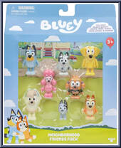 Neighborhood Friends Pack from Bluey - Basic Series manufactured by Moose Toys [Front]