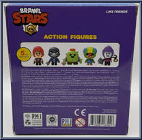 Leon from Brawl Stars - Line Friends - 4" Scale manufactured by PMI Trading [Back]