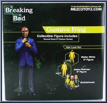 Gustavo Fring (Burned Face) from Breaking Bad - Exclusives manufactured by Mezco [Back]