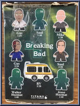 Jesse Pinkman (Live Free or Die) from Breaking Bad - Blind Boxed manufactured by Titan Merchandise [Back]