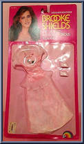 Lace 'n' Satin Party Gown from Brooke Shields - Designer Boutique manufactured by LJN [Front]