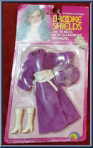 Wrap Around Coat and Hat Outfit from Brooke Shields - Designer Boutique manufactured by LJN [Front]