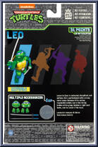 Leo (Arcade Game) from Bst Axn - Teenage Mutant Ninja Turtles manufactured by Loyal Subjects [Back]