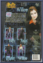 Willow Rosenberg from Buffy the Vampire Slayer - Series 1 manufactured by Moore [Back]