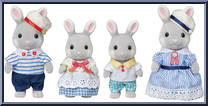 Sea Breeze Rabbit Family Action Figure