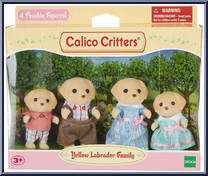 Yellow Labrador Family Action Figure