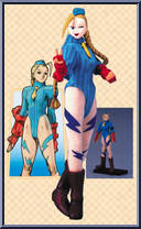 Cammy (Zero 3 Version) from Capcom Queens - Basic Series manufactured by Moby Dick [Loose]