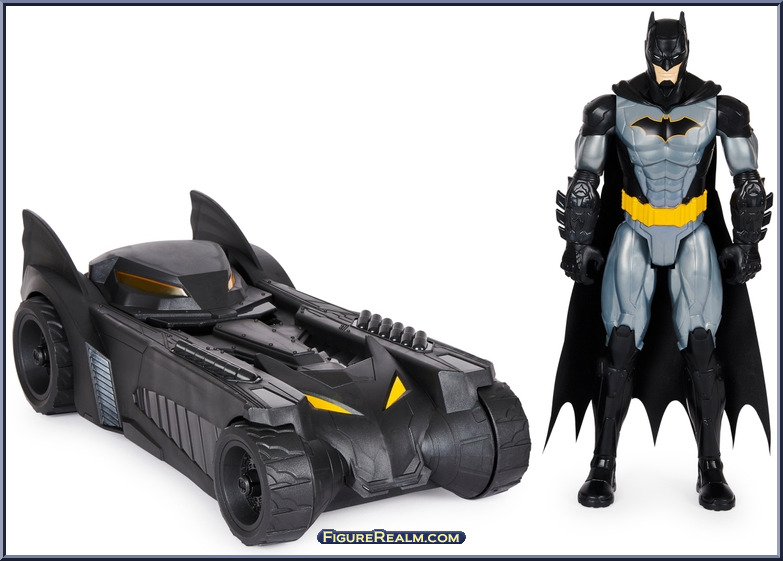 Tactical Batman + Batmobile - Caped Crusader - 12" Scale - Spinmaster ...