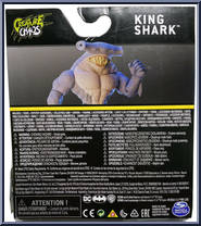 King Shark from Caped Crusader - Basic Series manufactured by Spinmaster [Back]