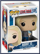 Agent 13 from Captain America - Captain America Civil War Pop! manufactured by Funko [Front]
