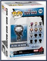 War Machine from Captain America - Captain America Civil War Pop! manufactured by Funko [Back]