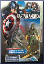 Marvel's Hydra Armored Soldier from Captain America - The First Avenger - Movie manufactured by Hasbro [Front]